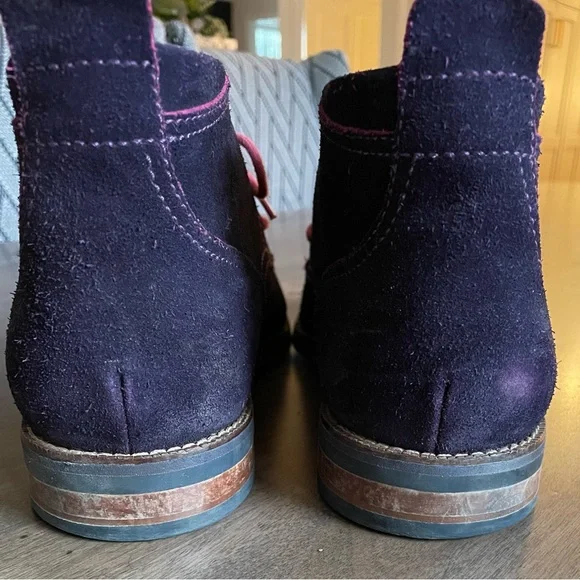 Cole Haan Navy Chukka Boots - Picture 3 of 7